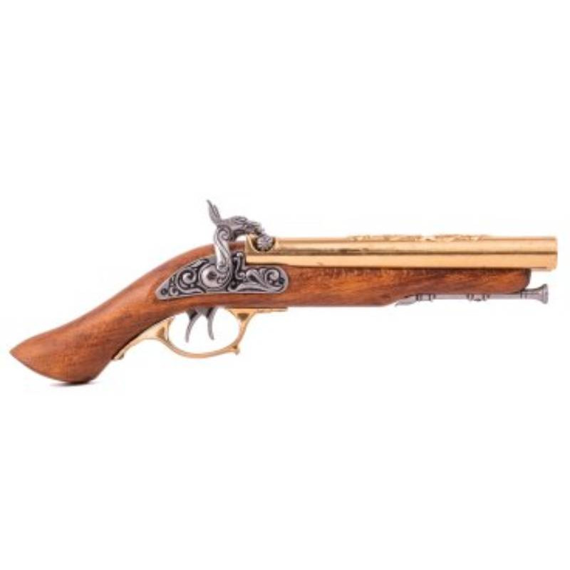 foto Dvouhlav�ov� k�esadlov� pistole, Japonsko 1800